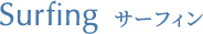 Surfing サーフィン